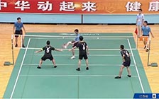 2020年全国毽球比赛及展演活动：10月3日下午男子网毽决赛-江苏省vs广东省