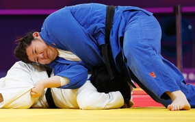 杭州亚运会柔道项目女子+78公斤级比赛 徐仕妍获银牌